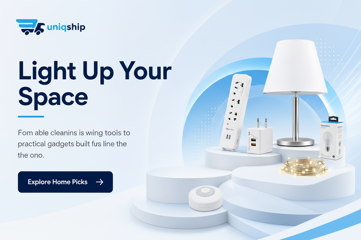 Light Up Your Space: Smart Lighting & Power Solutions for Every Room