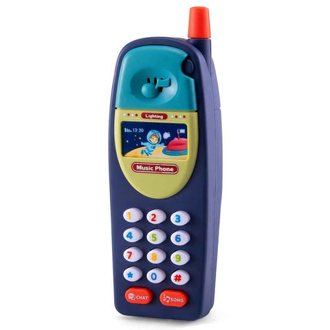 8902 Baby Toy Phone Simulation Smartphone Fun Learning Musical Toy for Toddlers, Kids - 1