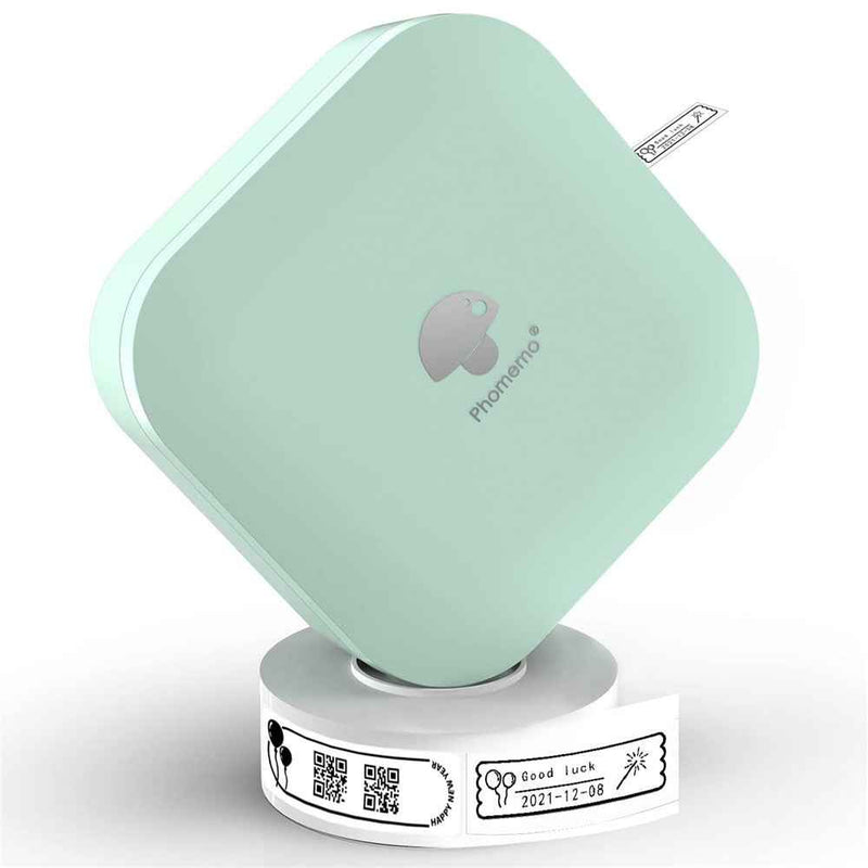 PHOMEMO Q30 Wireless Label Printer Mini Printer Pocket Thermal Label Maker - Green