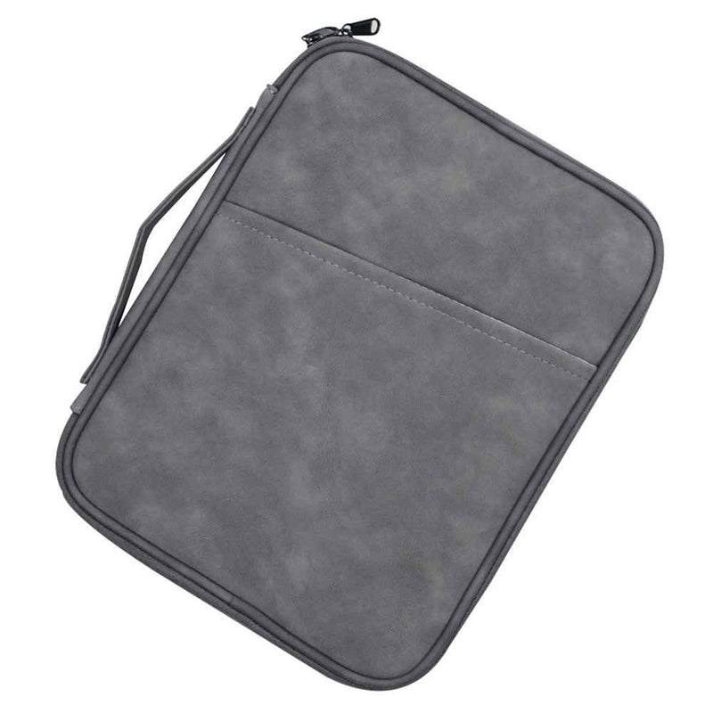 ND13 12.9-13 inch Laptop Pouch 180 Degree Opening Anti-scratch Tablet Handbag - Dark Grey
