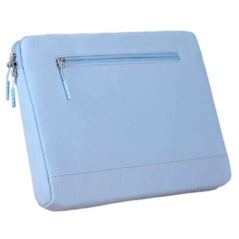 15-15.6 inch Notebook Bag Oxford Cloth Laptop Bag with Zipper Portable Phone Mouse Storage Bag - Blue
