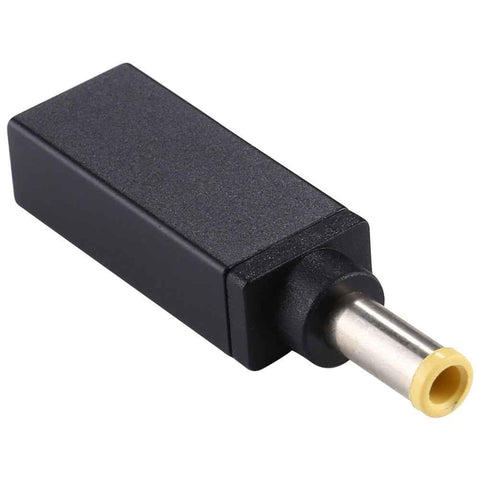 PD 19V 5.0x3.0mm Male Adapter Connector - Black
