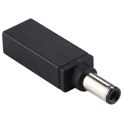 PD 19V 6.0x0.6mm Male Adapter Connector - Black