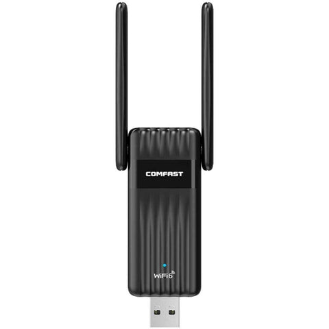 COMFAST CF-943F 900Mbps WiFi6 Bluetooth-compatible Network Card 2.4G / 5G Dual Band USB Wireless Adapter