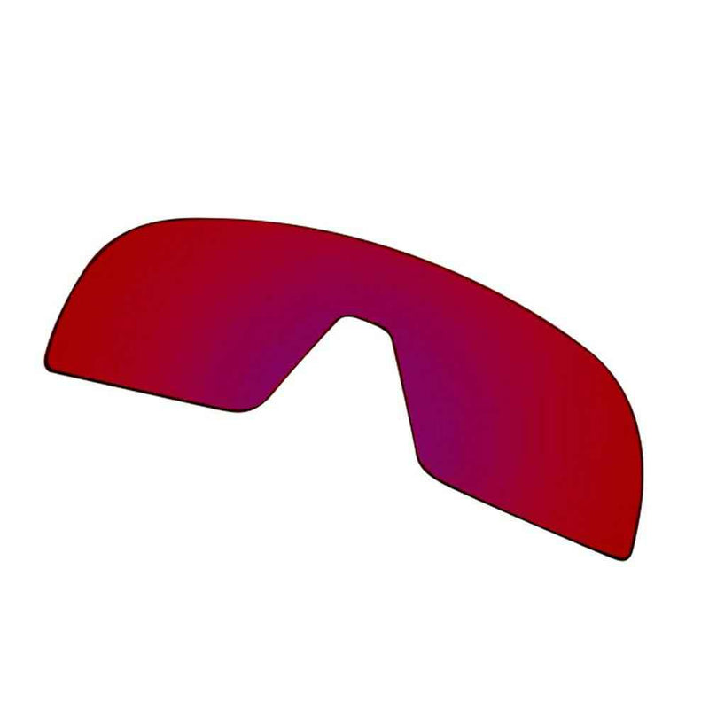 Replacement Lenses for Oakley Sutro S Sunglasses Lenses - Deep Red