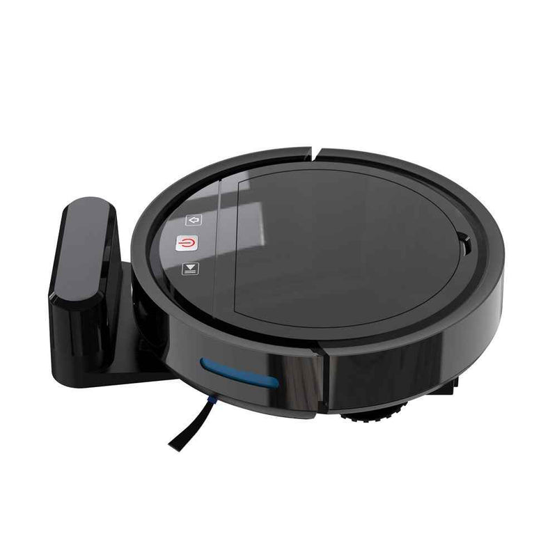 118HW 2500PA Robot Vacuum Cleaner Wireless Smart APP Auto-Recharge Remote Voice Control Sweeping Cleaning Machine - Black
