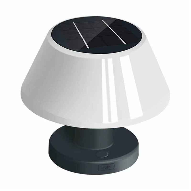 IP54 Waterproof Outdoor Solar Table Lamp 4 Gears Adjustable Indoor Desk Light