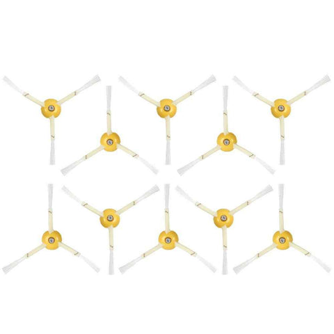 10PCS / Pack Side Brushes Replacement Accessories Kit Replenishment for iRobot Roomba 800 / 850 / 860 / 870 / 871 / 900 / 960 / 980 Vacuum Cleaner