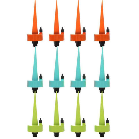 Automatic Plant Waterer Potted Flower Self Watering Devices Slow Release Bottle Irrigation Stake for Outdoor Indoor Plants - 12Pcs