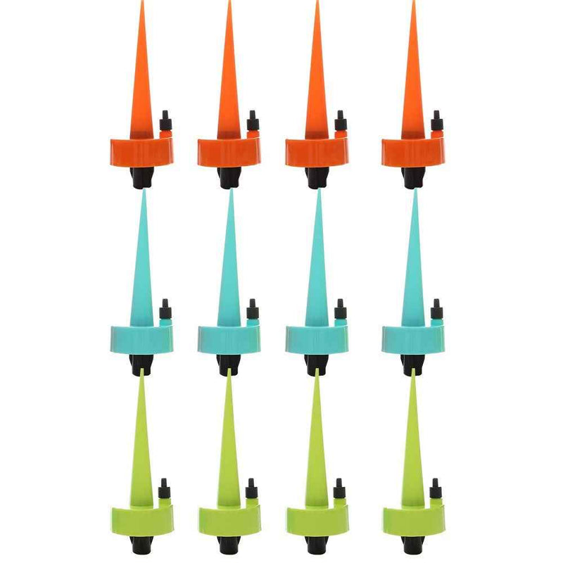 Automatic Plant Waterer Potted Flower Self Watering Devices Slow Release Bottle Irrigation Stake for Outdoor Indoor Plants - 12Pcs