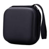 Portable Earbuds Case EVA+PU Waterproof Earphone Data Cable Storage Bag Travel Carrying Case