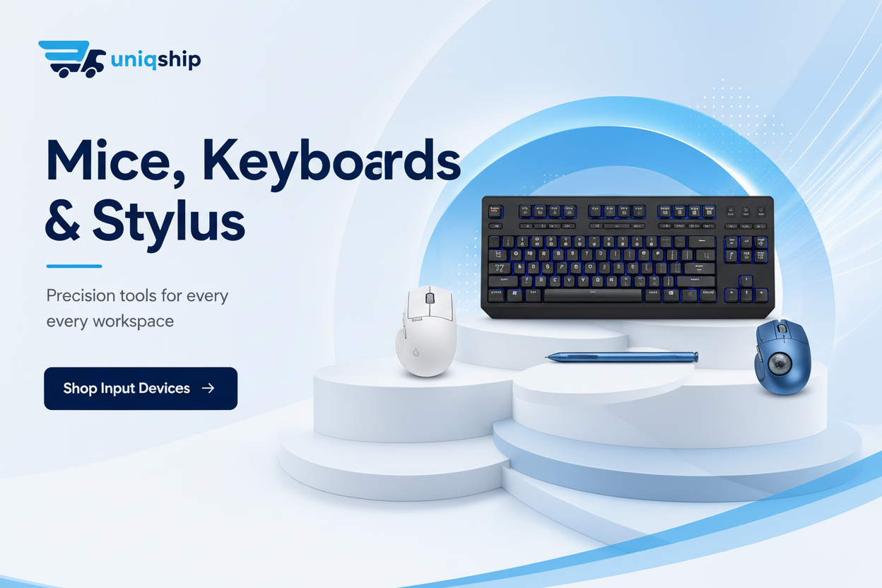 Mice, Keyboards & Stylus