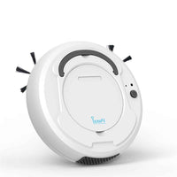 Rechargeable 3-in-1 Robot Vacuum Mop 1800Pa – White