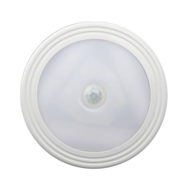 0.3W-White-Light-Round-Shape-LED-PIR-Sensor-Light-,-6-LEDs-30-LM-SMD-3528-for-Cabinets