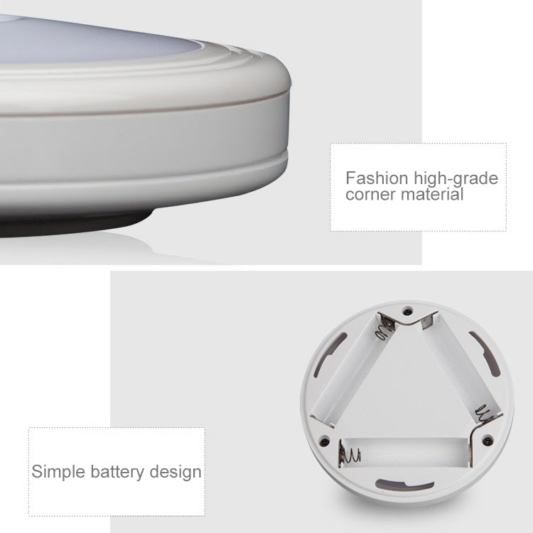 0.3W-White-Light-Round-Shape-LED-PIR-Sensor-Light-,-6-LEDs-30-LM-SMD-3528-for-Cabinets