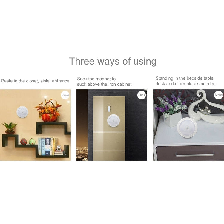0.3W-White-Light-Round-Shape-LED-PIR-Sensor-Light-,-6-LEDs-30-LM-SMD-3528-for-Cabinets