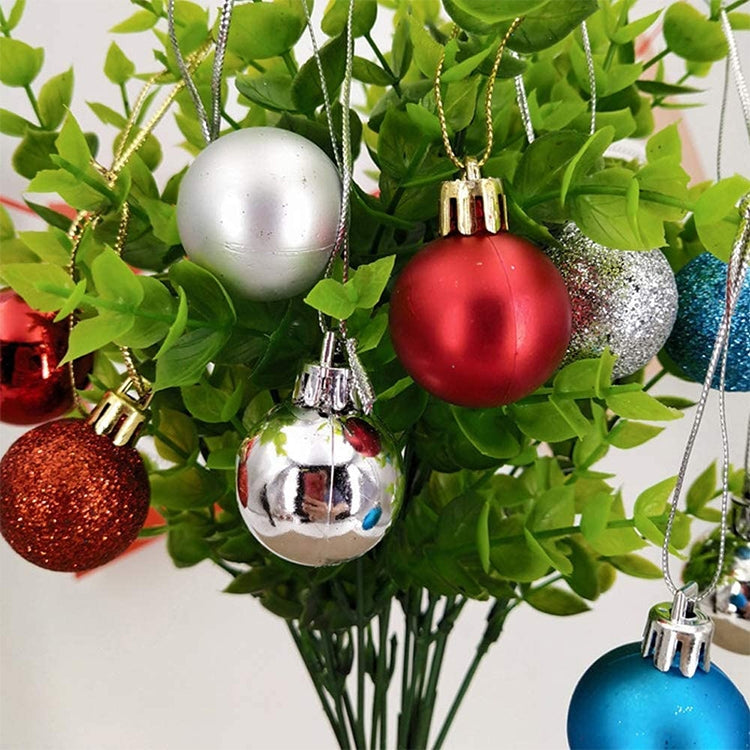 1-Box-3cm-Home-Christmas-Tree-Decor-Ball-Bauble-Hanging-Xmas-Party-Ornament-Decorations(black)