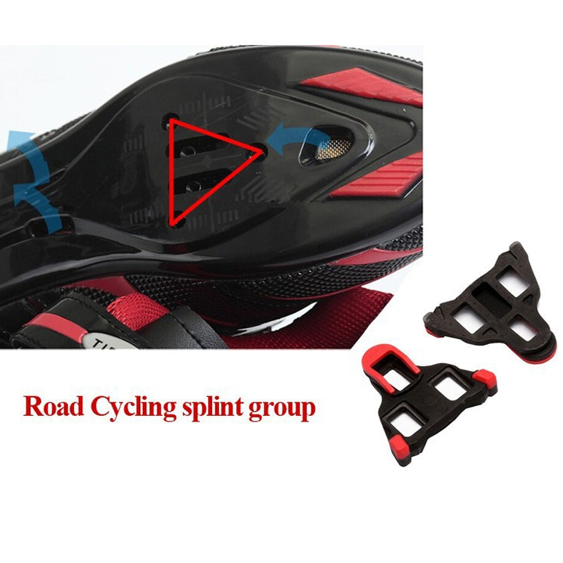 1-Pair-Bicycle-Splint-Set-6-Degrees-Road-Lock-Plate-Special-For-Road-Bike-Shoes(Splint-Pad)