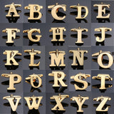 1-pair-gold-letters-A-Z-name-Cufflinks-men-French-shirt-Cufflinks(M)