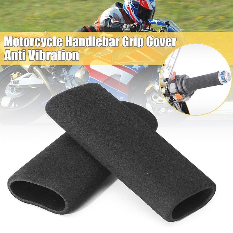 1-Pair-Motorcycle-Non-slip-Sweat-absorbing-Waterproof-Sponge-Handle-Cover,-Inside-Diameter:31mm