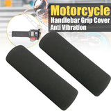 1-Pair-Motorcycle-Non-slip-Sweat-absorbing-Waterproof-Sponge-Handle-Cover,-Inside-Diameter:31mm