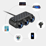 1-To-3-12V/24V-Car-Cigarette-Lighter-Charger-Multi-function-Seven-color-Light(120W)