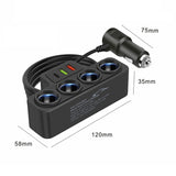 1-to-4-Q3.0-Car-Cigarette-Lighter-Fast-Charging-120W-Car-Conversion-Plug(BY-1369)