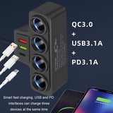 1-to-4-Q3.0-Car-Cigarette-Lighter-Fast-Charging-120W-Car-Conversion-Plug(BY-1369)