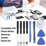 10-in-1-Repair-Kits-(4-x-Screwdriver-+-2-x-Teardown-Rods-+-1-x-Chuck-+-2-x-Triangle-on-Thick-Slices-+-Eject-Pin)