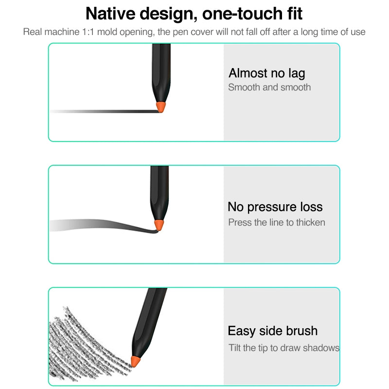 10-in-1-/-Set-Silicone-Nib-Cap-For-Xiaomi-Pencil(Matcha-Green)