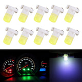 10-PCS-2W-T3-Wedge-Instrument-Panel-LED-Light-Dashboard-Gauge-Cluster-Indicator-Lamp-Bulb(White-Light)