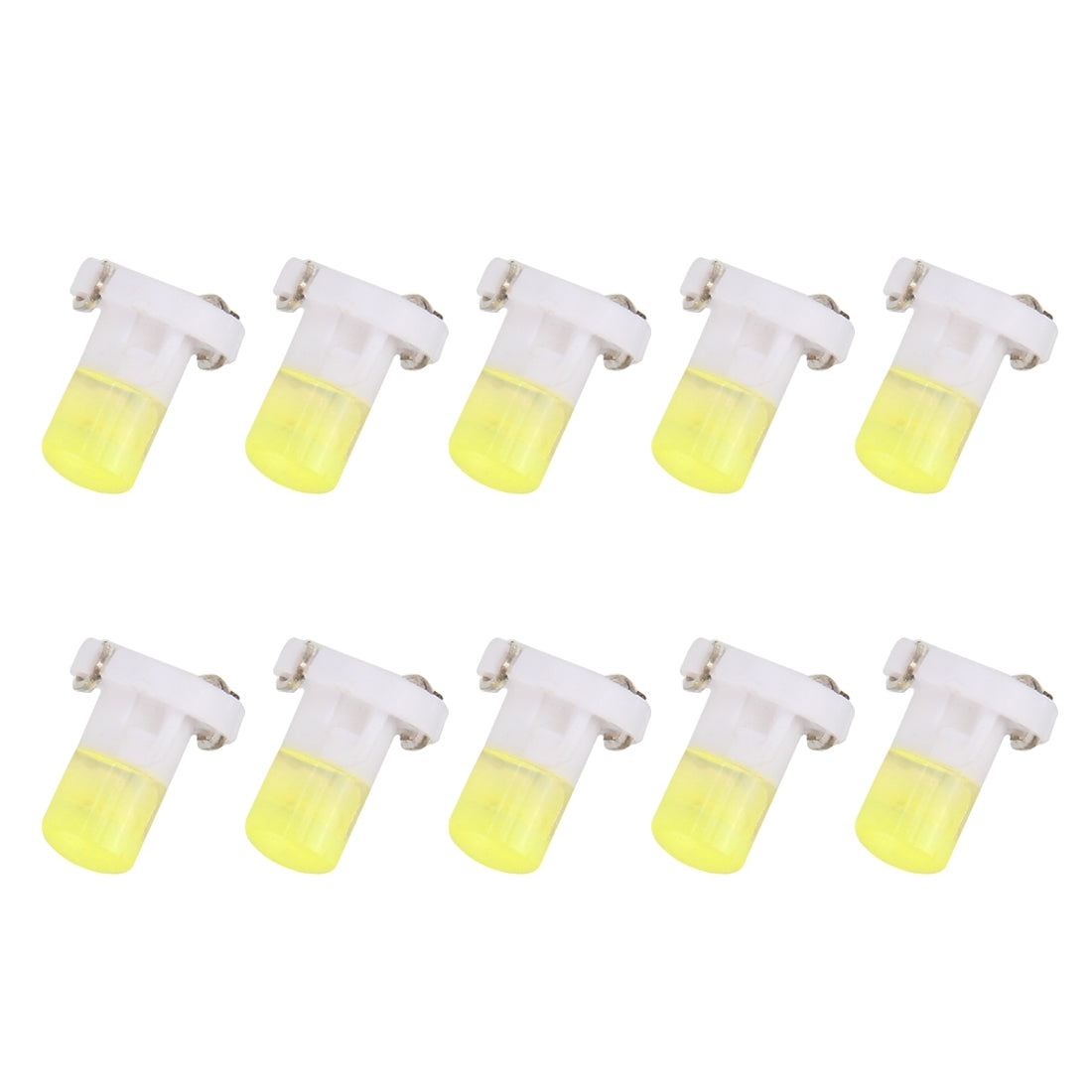10-PCS-2W-T3-Wedge-Instrument-Panel-LED-Light-Dashboard-Gauge-Cluster-Indicator-Lamp-Bulb(White-Light)