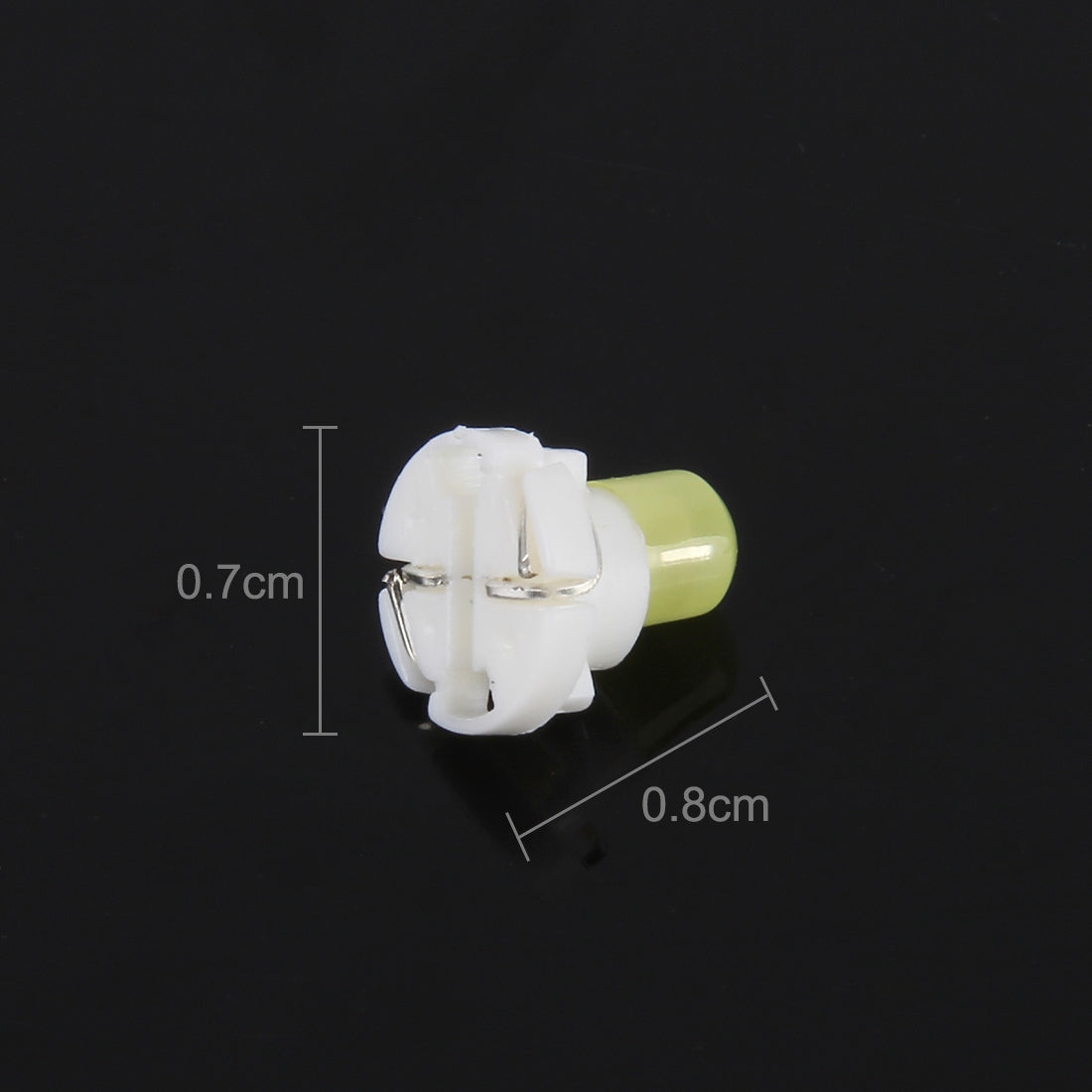 10-PCS-2W-T4.2-Wedge-Instrument-Panel-LED-Light-Dashboard-Indicator-Lamp-Bulb(White-Light)