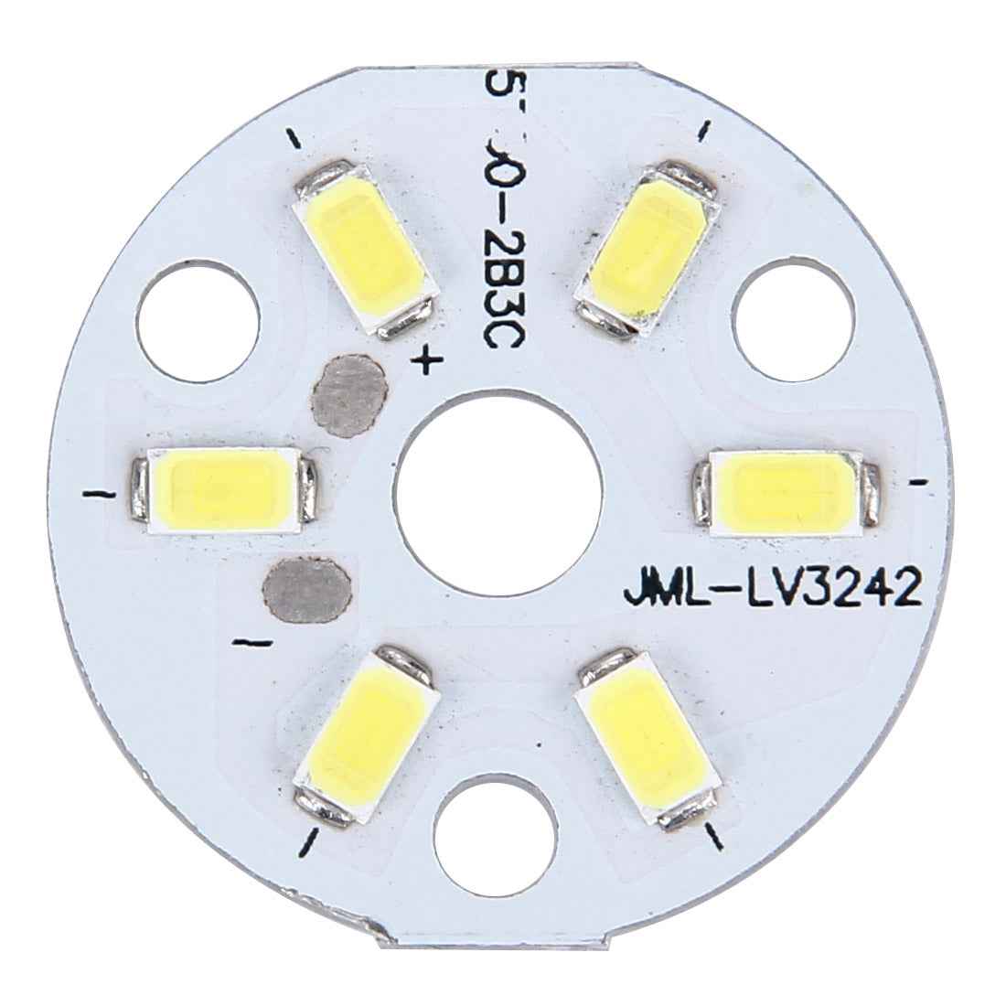 10-PCS-3W-SMD-5730-Aluminum-Base-Light-Panel,-6-LEDs-270-LM-3000-6500K,-Diameter:-32mm