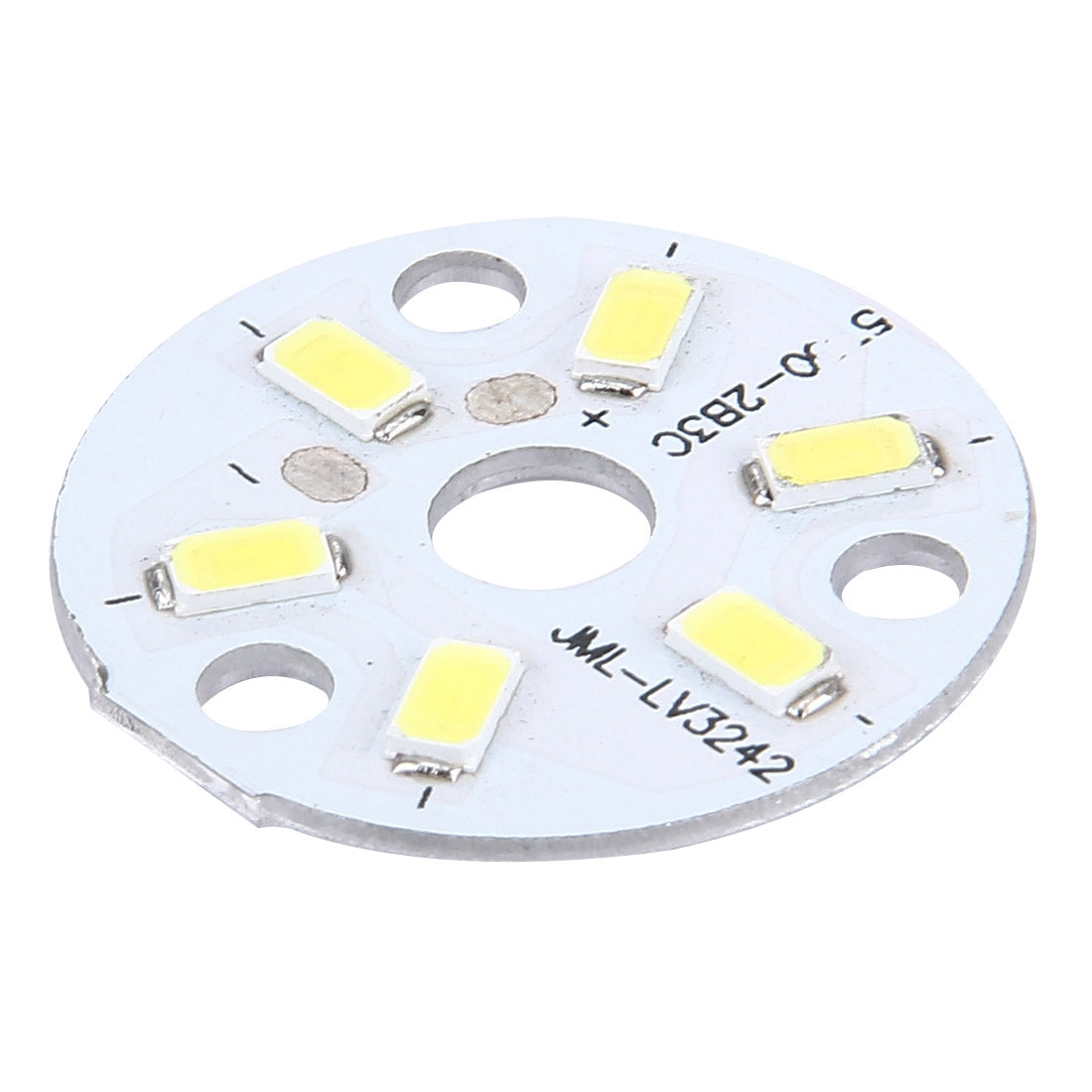 10-PCS-3W-SMD-5730-Aluminum-Base-Light-Panel,-6-LEDs-270-LM-3000-6500K,-Diameter:-32mm