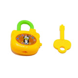 10-PCS-Colorful-Plastic-Cartoon-Toy-Lock-for-Kids-with-Keys-Birthday-Toy,-Random-Color-Delivery