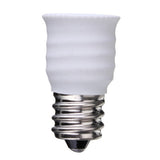 LED-Light-Socket-Adapter,-E12-to-E14-Converter,-10-Piece-Set,-White