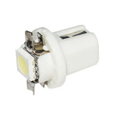 10-PCS-T8.5-5050-Led-1-SMD-Car-Gauge-Dash-Bulb-Dashboard-Instrument-Light-Wedge-Interior-Lamp(White)