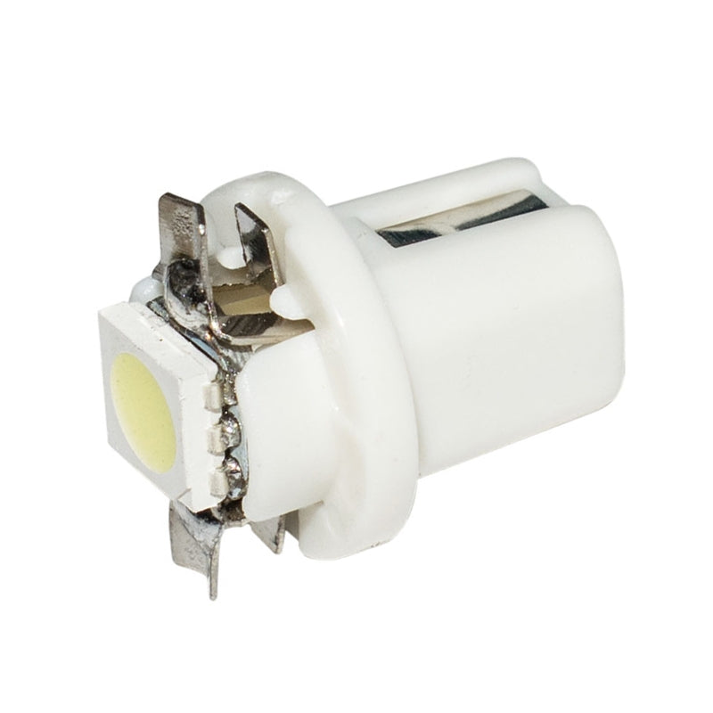 10-PCS-T8.5-5050-Led-1-SMD-Car-Gauge-Dash-Bulb-Dashboard-Instrument-Light-Wedge-Interior-Lamp(White)