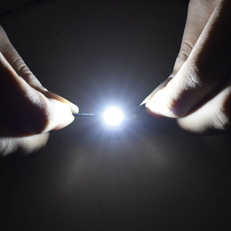10-PCS-T8.5-5050-Led-1-SMD-Car-Gauge-Dash-Bulb-Dashboard-Instrument-Light-Wedge-Interior-Lamp(White)