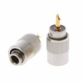 10-PCS-UHF-Connector-Plugs-PL-259-Male-Solder-for-RG8X-Coaxial-Cable