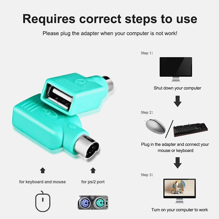 10-pcs-USB-Female-to-PS-Male-Convertor-Plug