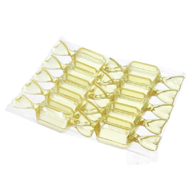 10-PCS/Set-Transparent-Creative-Candy-Box-Small-Candy-shaped-Mini-Plastic-Box(Clear-Yellow)