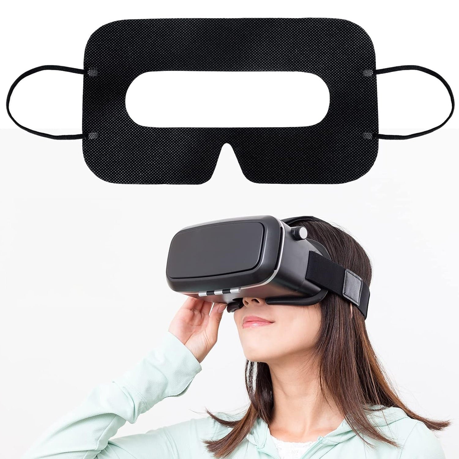 100-PCS-Black-Protective-Hygiene-VR-Eye-Mask-Sanitary-Disposable-Eye-mask-pads-for-3D-VR-Glass