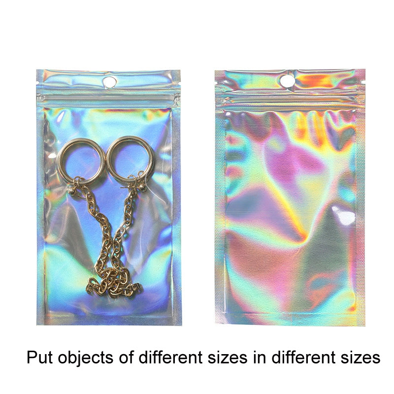 100PCS-Laser-Self-sealing-Packaging-Bag-Data-Line-Aluminum-Foil-Plastic-Bag-,-Size:-10x13cm