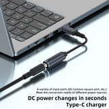 100W-Big-Square-USB-Female-to-USB-C-/-Type-C-Male-Computer-Charging-Adapter-For-Lenovo-Thinkpad/ThinkBook/Xiaoxin