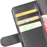 For-iPhone-11-Phone-Cases-Genuine-Split-Leather-Wallet-Mobile-Cover-Stand-Black