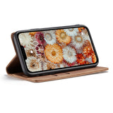 CASEME-013-Series-Auto-absorbed-Flip-Leather-Wallet-Case-for-iPhone-11-6.1-inch-(2019)-Brown