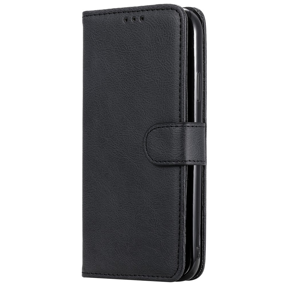 For-iPhone-11-Case-2-in-1-Detachable-Magnetic-Leather-Wallet-Mobile-Cover-with-Strap-Black