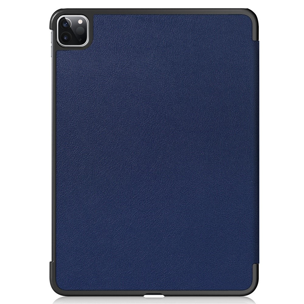 PU-Leather-Tri-Fold-Stand-Tablet-Case-for-iPad-Air-11-(2025)-/-(2024)-/-Air-(2020)-/-Air-(2022)-/-Pro-11-inch-(2022)-/-(2021)-/-(2020)-Blue